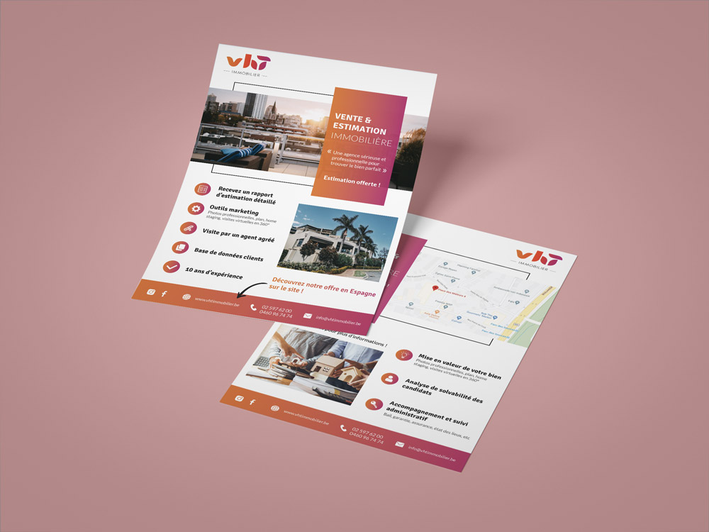 Flyer agence immobilière 2